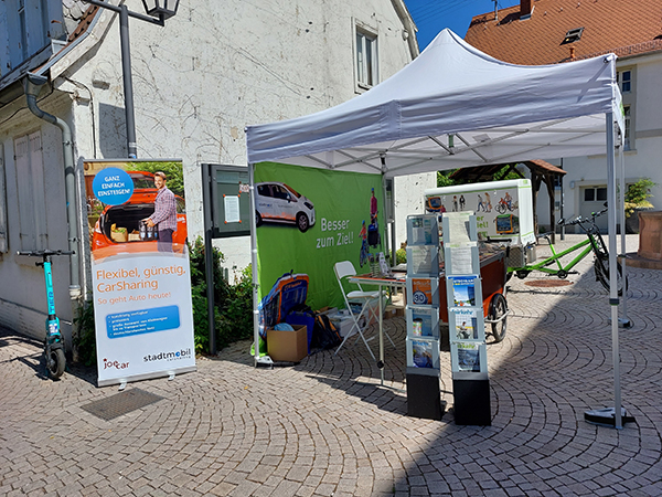 Foto des zumobil-Stand in Rohrbach