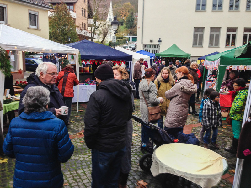 Blick auf den Markt