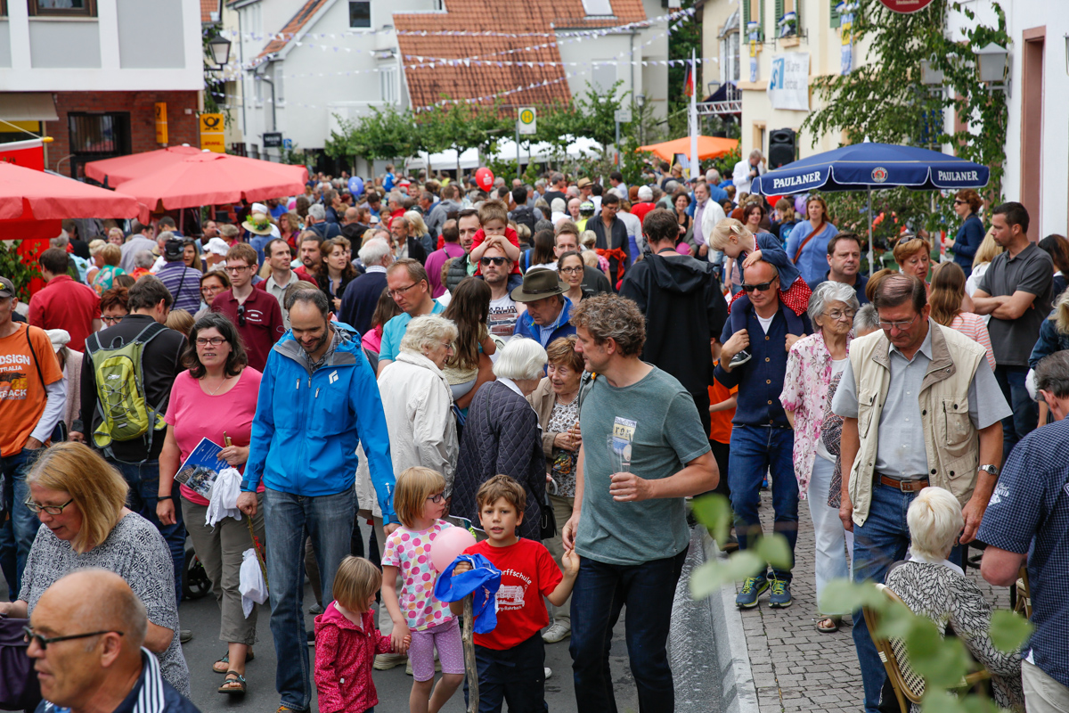 Blick ins Festdorf