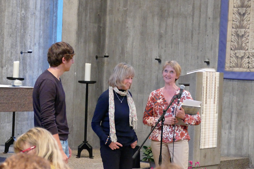 Thomas Theis, Beate Weber und Annette Bellm