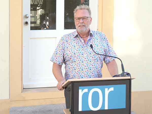 Hans-Jürgen Fuchs eröffnet die virtuelle Rohrbacher Kerwe 2020.