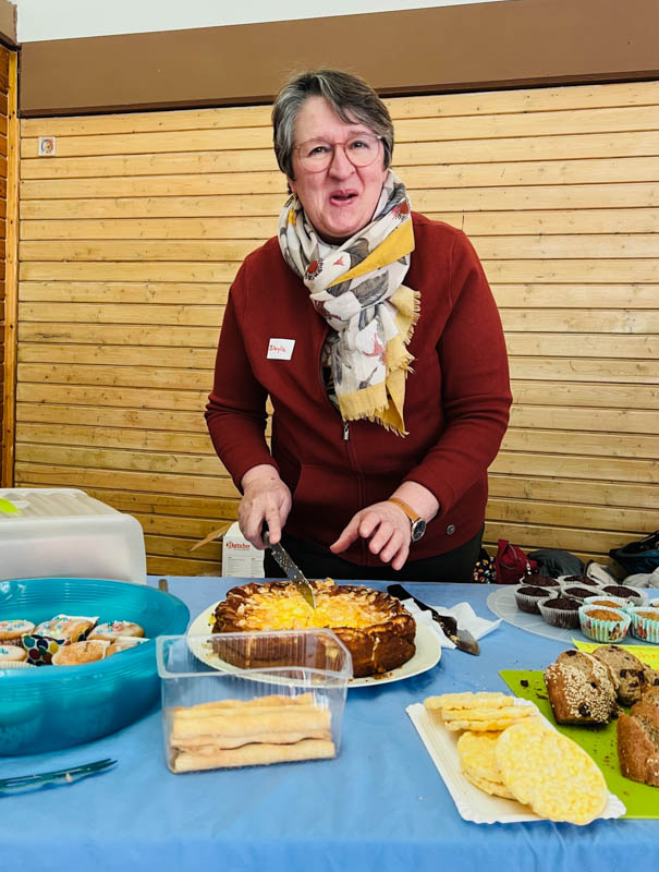 Kuchen stand auch bereit.