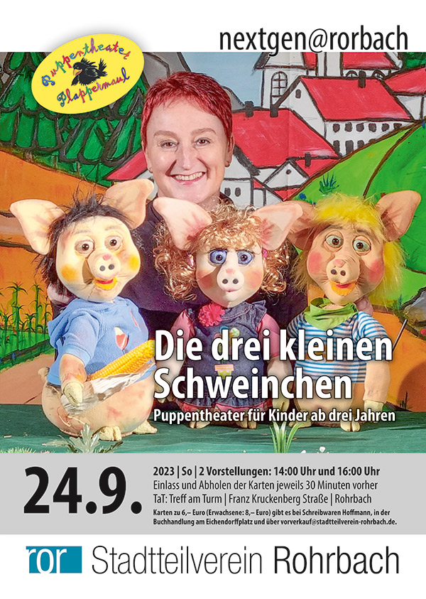 Plakat zum Puppenspiel