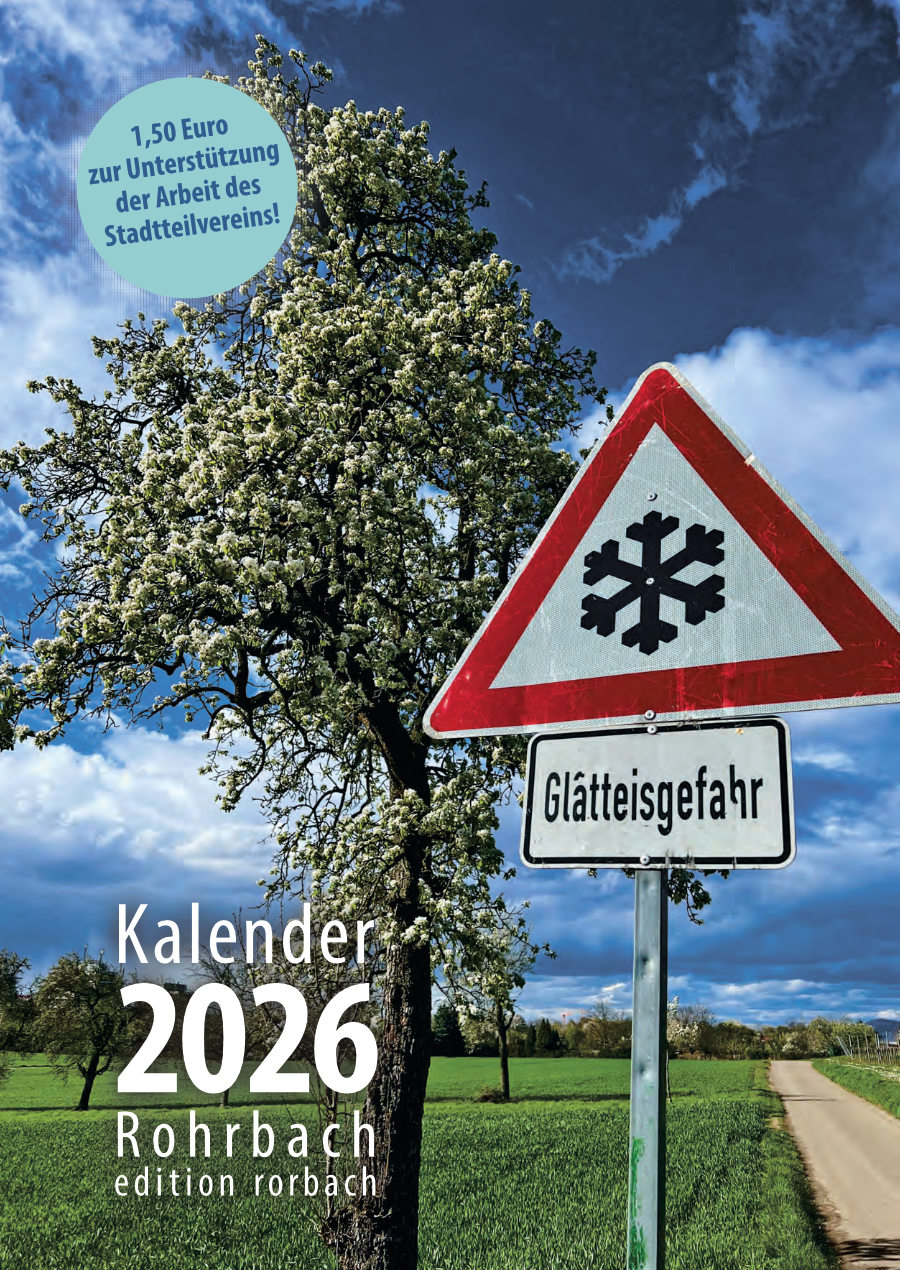 Titelblatt des Rohrbachkalenders 2025