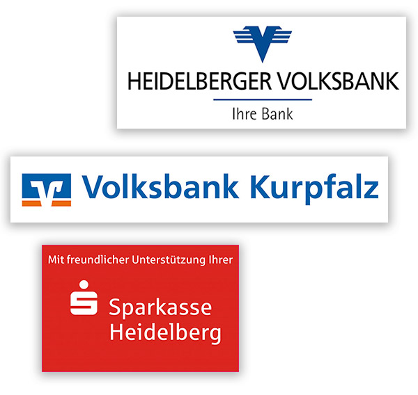 Logi der Sponsoren mit dezentem Schlagschatten.